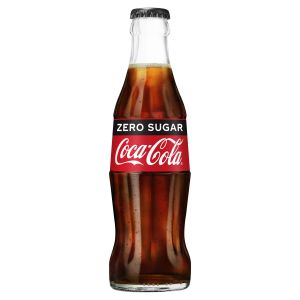 Schw Coca Cola Zero Sugar Glass 24x200ml